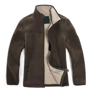 Chaqueta de lana polar Sherpa de diseño personalizado, chaquetas universitarias de moda, chaqueta de lana para exteriores para mujeres y hombres - Product Image 1