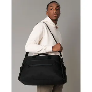 Bolsa de Lona Sostenible Airside Weekender, Bolsas Deportivas Promocionales con Cordón para Merchandising - Product Image 4