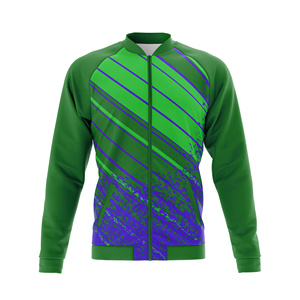 Veste de sport à fermeture éclair intégrale durable, vêtements d'équipe |   Chaud, respirant, séchage rapide |   Tailles Homme Femme Jeunesse |   Veste d'entraînement - Product Image 3