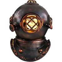 Casque nautique de plongée sous-marine Navire maritime Casque décoratif Vintage fait à la main Marine Divers Casque de plongée
