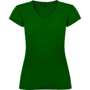 T-Shirt Personalizzata Victoria con Scollo a V per Promozioni - Product Image 6