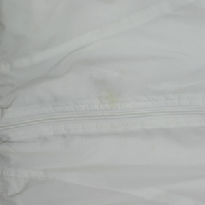 Veste coupe-vent rétro unisexe personnalisée hommes 100% polyester matériau imperméable 80s 90s Design léger fermeture éclair bloc de couleur - Product Image 3