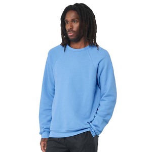 Adulto Fleece Crew Sudadera 100% Algodón Clásico Invierno Jumpers Casual Pullover Sudadera Crew Sky Blue - Product Image 1