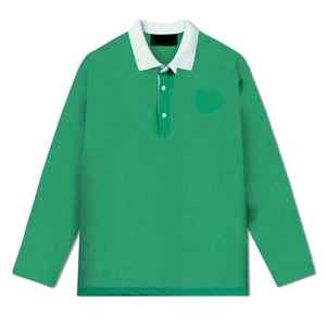 เสื้อแขนยาวผู้ชายแบบสั่งทำพิเศษ พิมพ์ลายด้วยความร้อน ผ้าถักคุณภาพพรีเมียม โพลีเอสเตอร์/คอตตอน สำหรับทีมลำลองที่มีสไตล์ - Product Image 3