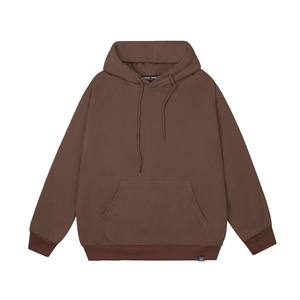 Sudadera con capucha de punto de algodón de lana pesada Unisex sudadera de chorlito de alta calidad transpirable manga de murciélago serigrafía impresa - Product Image 5