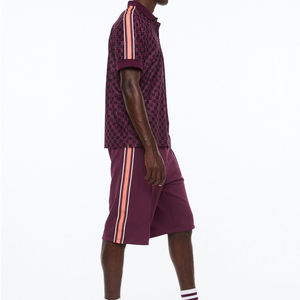 Camiseta Polo a Cuadros de Manga Corta Personalizada para Hombre, Transpirable, de Algodón y Elastano, Informal, Ajustada, para Golf, Ropa Deportiva Masculina - Product Image 6