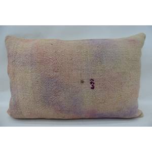 Almohada de lana degradada púrpura de 16x24 pulgadas, diseño tejido bordado cuadrado con patrón Vintage, portátil para ropa de cama, suelo para Navidad - Product Image 4