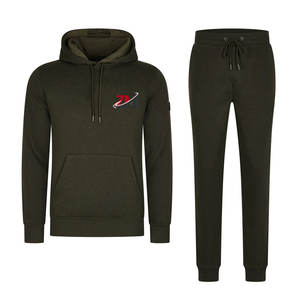 Chándales Deportivos Transpirables de Alta Calidad al por Mayor, con Cordón Ajustable, Diseño Liso Personalizado, Chándales para Hombre - Product Image 1