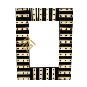 High Quality Top Selling Indian Handcrafted Item Wholesale Price Product Custom Design Horn Bone <b>Picture</b> <b>Photo</b> <b>Frame</b> Resin Wood - Product Image 3