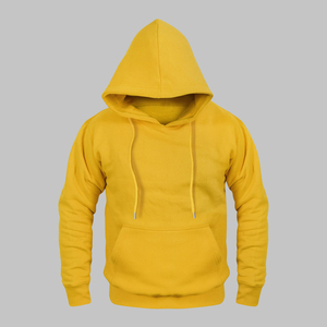 Nouveauté, style actuel, sweat-shirts en molleton de coton à couleur unie, lavage à la pierre, personnalisable - Product Image 4