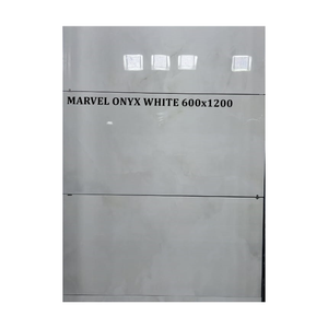 Exportador Indio de Azulejos de Porcelana Vitrificada Esmaltada Statuario Carrara de 600x600mm y 600x1200mm que Suministra a EE. UU., Emiratos Árabes Unidos, Reino Unido y Europa - Product Image 1