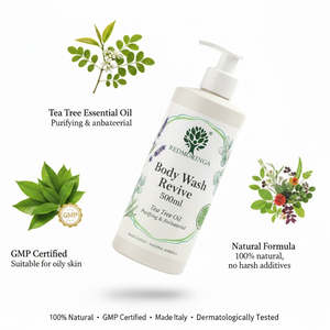 เจลอาบน้ำทีทรีออยล์สำหรับผิวมัน - 500 มล. OEM แบรนด์ส่วนตัว อิตาลี เรดโมรินก้า - Product Image 3