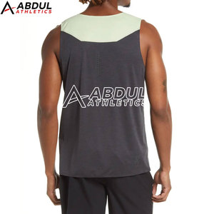 Último diseño, precio al por mayor, camiseta sin mangas para hombres hecha en el mejor material, camisetas sin mangas personalizadas para hombres - Product Image 4