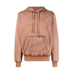 Haute qualité 100% coton lavé à l'acide sweat à capuche français haute rue série Vintage pull pierre lavé impression populaire Style Vintage - Product Image 6