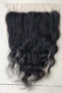 Extensions de cheveux indiens Lace Frontal Hd Transparent 13x6 Hd 13x6 Hd Lace Frontal Closure Free Part Transparent Swiss Lace Frontal - Product Image 4
