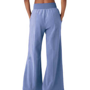 Pantalon de jogging décontracté pour femme, taille haute, pantalon de style respirant, vêtements tricotés haut de gamme - Product Image 4