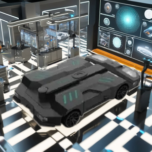 SRED-VBIR200 2048P High-Definition Full-Color draadloos bestuurbare voertuigonderinspectierobot met 6 uur continu werk. - Product Image 3