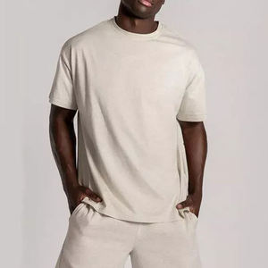 Survêtement en coton 2 pièces personnalisé unisexe Sweat-shirt d'été respirant pour hommes et femmes T-shirt à capuche imprimé de logo Short Plus Size - Product Image 5