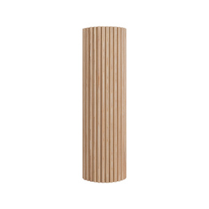MUMU DESIGN modello semicerchio innocuo <span class=keywords><strong>legno</strong></span> <span class=keywords><strong>massello</strong></span> di quercia bianca per mobili decorazione della parete curvo flessibile pannello pieghevole - Product Image 4