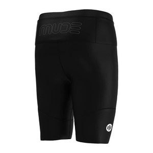 <b>Men's</b> Seamless Athletic <b>Compression</b> <b>Tights</b> Black <b>for</b> Workout & Fitness - Product Image 2