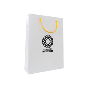 Borse di carta laminate con stampa personalizzata e laminazione durevole - Product Image 1