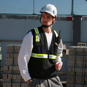 Chaleco informal de Otoño de alta visibilidad de malla transpirable: impermeable y resistente al viento para entornos laborales difíciles - Product Image 6