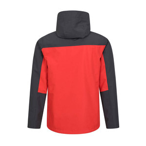 Qualité supérieure Personnalisé Hommes Confortable Fermeture Éclair À Capuche À Séchage Rapide Élégant Imperméable À L'eau En Plein Air À Manches Longues Veste De Pluie - Product Image 3