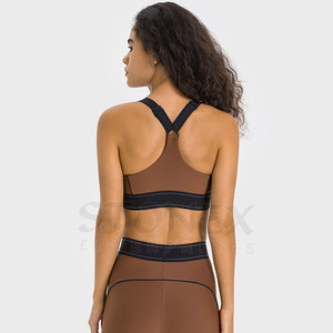 Conjunto de yoga y gimnasio ligero para mujer de 2 piezas al por mayor estampado personalizado de alta calidad de talla grande para adultos - Product Image 3