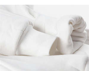 เสื้อฮู้ด100% หนาแบบสองชั้นทรงพอดีตัวปกติทำจากผ้าฝ้ายเทอร์รี่ไหล่กันตกทำจากลูกปัดสำหรับฤดูใบไม้ร่วง - Product Image 4