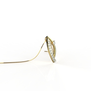 Avarta Jewellery 18K Gold Ebullient Pendant para niñas y mujeres - Product Image 3