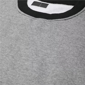 Sudaderas Casuales para Hombre, Talla Grande, Cuello Redondo Acordonado, Color Sólido, Logotipo Personalizado, Sudaderas con Capucha, Sudadera de Algodón Grueso - Product Image 2