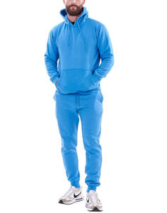 โรงงานขายส่งคุณภาพสูงที่มีสีสันบุรุษวอร์มสูทU Nisexขนาดใหญ่เสื้อกันหนาวหมวกJoggerชุดสําหรับบุรุษ - Product Image 3