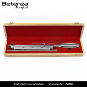 Couteau de Greffe Cutanée Humby en Acier Inoxydable (SS) avec ou sans Lame pour Chirurgie Plastique, Brûlures et Dermatologie Réconstructive - Product Image 3