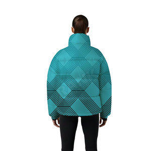 Nylon Polyester Made Women <b>Bubble</b> Jacket <b>Top</b> Quality Hot Selling Women <b>Bubble</b> Jacket For Sale - Product Image 2