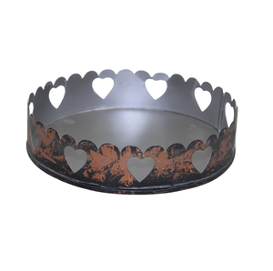 Nouveauté bol rond en fer blanc fini antique lot de 2 bols de service de vaisselle de petite taille faits à la main en gros en vrac - Product Image 4