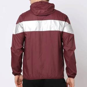 High Quality Men's Sport Windbreaker Jacket New Design Canvas <b>Stand</b> Collar Stylish High Street Style for Spring - Product Image 3