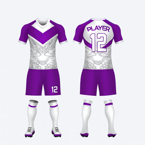 Nuevo Diseño de Temporada, Uniforme de Fútbol Personalizado al por Mayor, Sublimado, Transpirable, de Secado Rápido - Product Image 1
