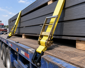 <b>Cargo</b> Tie Down Strap Polyester 100mm 10000kg Heavy Duty Custom Length for Industrial Load Handling OEM ODM Factory Service - Product Image 2