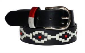 Direct usine Ceinture de polo argentine en cuir véritable de haute qualité Couture fantaisie Design Prix économique Fournisseur vérifié - Product Image 2