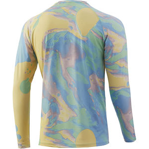 100% Polyester chemise de pêche manches longues vêtements de sport en gros Logo personnalisé UPF X + Protection Performance extérieure - Product Image 2