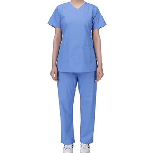 Hospital Private Label Medical <b>Scrubs</b> Uniforms Wholesale Short Sleeve Medical Uniforms Nursing <b>Scrubs</b> <b>Sets</b> 2026 - Product Image 1