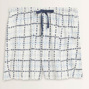 Meilleure vente de vêtements d'entraînement pour femmes Twin Set Short en coton de haute qualité au genou coupe confortable motif solide - Product Image 6