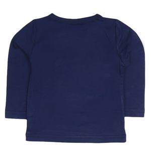 T-shirt à manches longues pour garçons - Bleu marine - Product Image 4