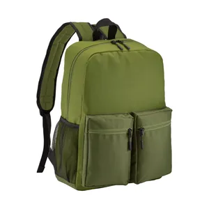 Zaino Promozionale Personalizzato in 600D con Cinque Tasche per Gadget - Product Image 1