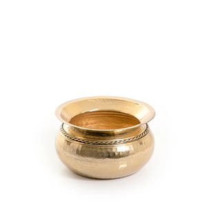 Bol de service en bois et en métal au design élégant et élégant pour décor de table pour les dattes, les noix et les fruits, bols de qualité supérieure pour un usage domestique - Product Image 5