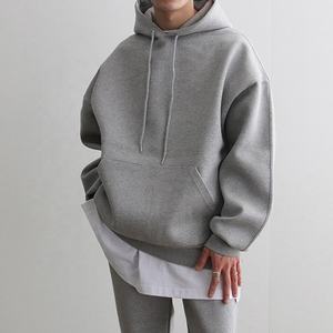 เสื้อฮู้ดแบบสวมหัวสำหรับผู้ชายเสื้อฮู้ดแบบสวมหัวมีฮู้ดแบบนุ่มป้องกันการหดตัวสำหรับผู้ชาย - Product Image 5