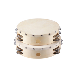 Campanas de hierro inoxidable de juguete educativo Musical de percusión | Pandereta de madera de Venta caliente con pandereta de bajo precio - Product Image 5