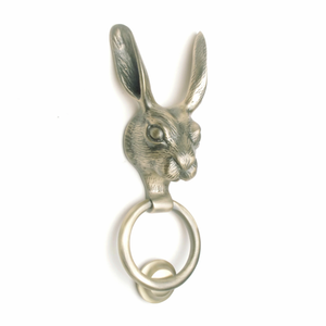 Aldaba de puerta de hierro con anillo trenzado moderno Acabado personalizado Premium para villas Oficina Puertas Dormitorios Tornillo de acento decorativo duradero - Product Image 4