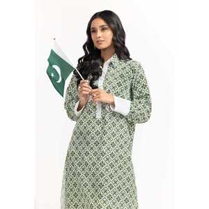 Camisa Floral Verde para Mujer, Estampado Dobby, Tejido de Gasa, Tallas XS-XXL, Estilo Casual de Lujo para Primavera/Verano, Ideal para Fiestas y Negocios - Product Image 5