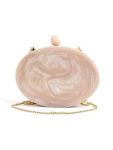 Sacs à main en résine élégants et stylés pour mariages et soirées - Sac à main tendance pour femme avec poignée glamour par HF CRAFTS - Product Image 2